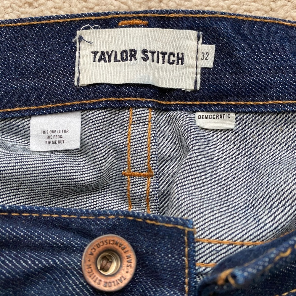 Taylor stitch democratic jeans